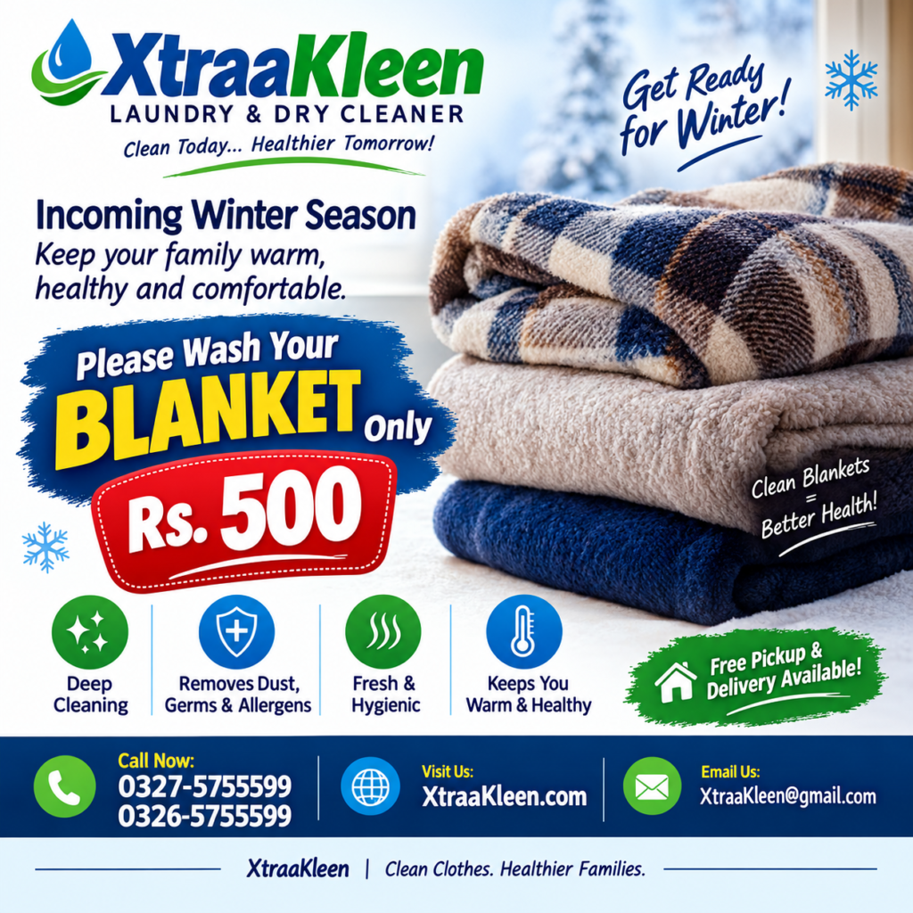 XtraaKleen Winter Season Blanket Offer