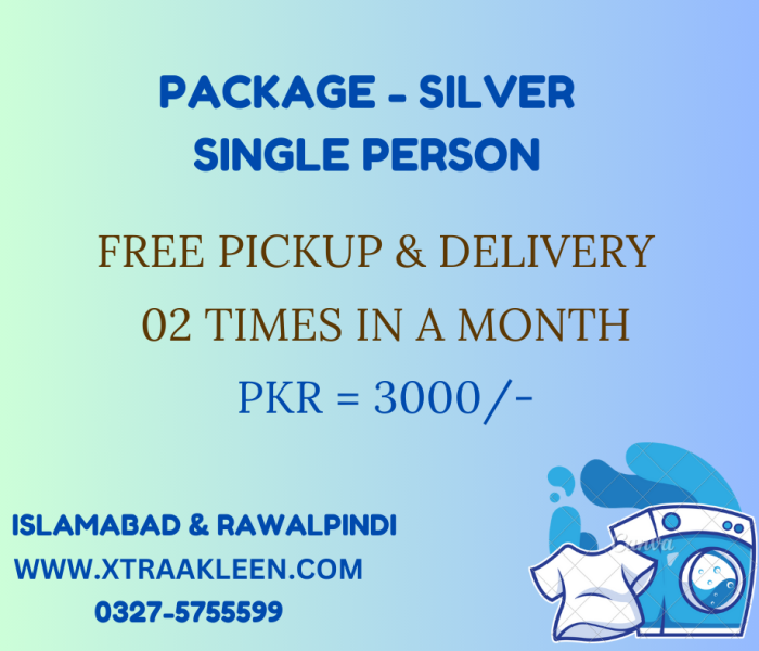 Xtraa Kleen Silver Package